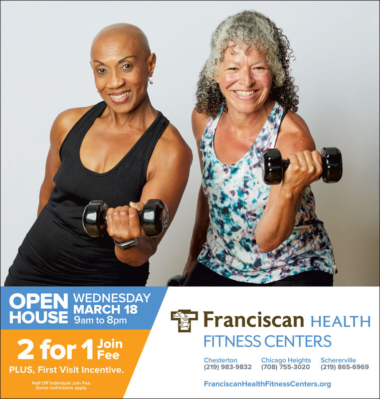 Thursday February 27 2020 Ad Franciscan Health Fitness Centers Chesterton Chicago Tribune